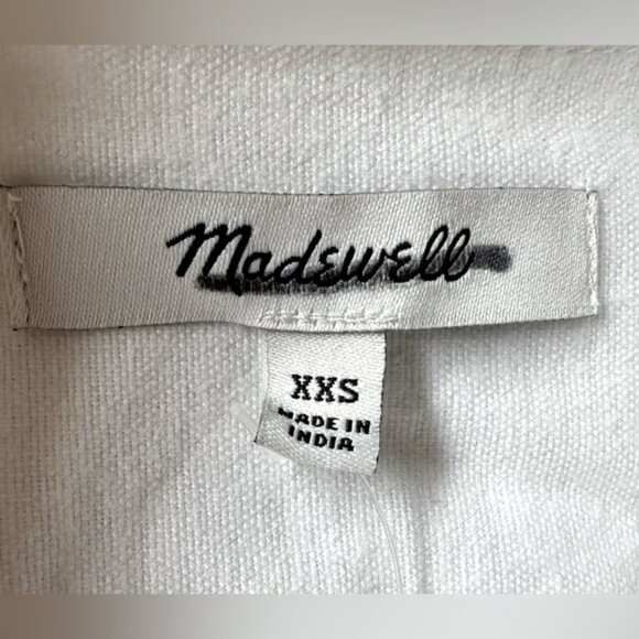 Madewell Button-Up Brushed Oxford Shirt - NWT - Picture 4 of 7